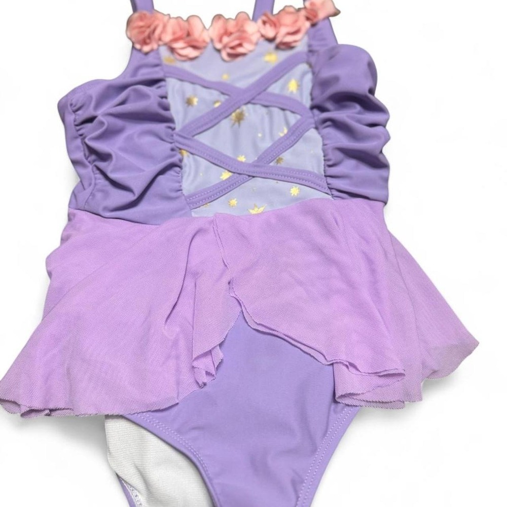 Ruffle butts tangled inspired swimsuit